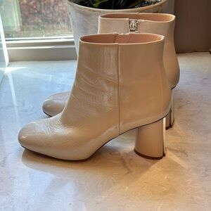 Kate Spade rudie Cream Ankle Booties